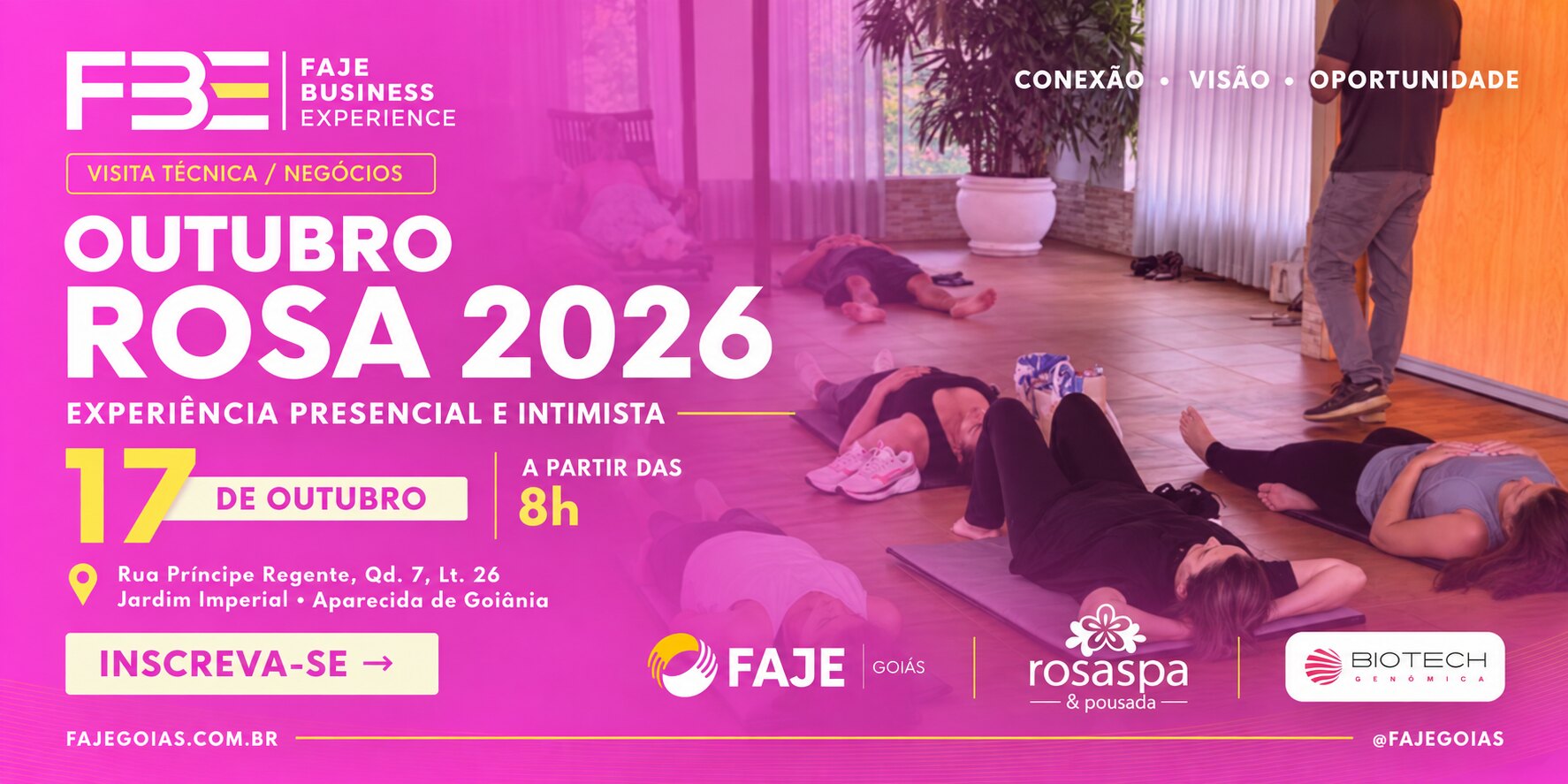 Outubro Rosa - FAJE Business Experience